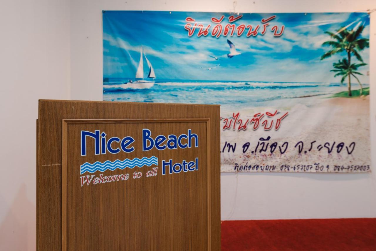 Nice Beach Hotel Rayong Kültér fotó